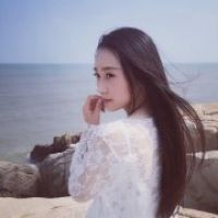 女生长发小清新QQ头像