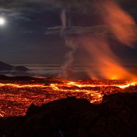 火山唯美QQ头像图片