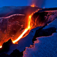 火山唯美QQ头像图片