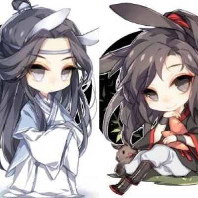 魔道祖师男男情侣头像图片