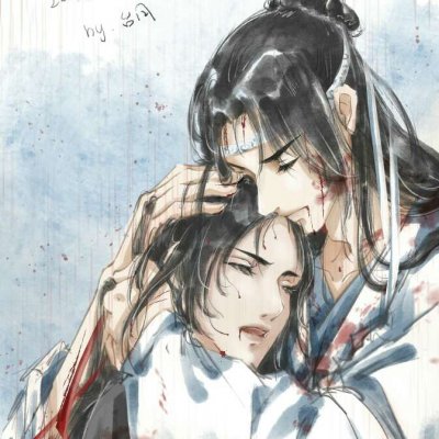 魔道祖师男男情侣头像图片