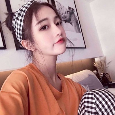 阳光少女可爱真人头像图片