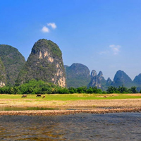 山水风景照片头像