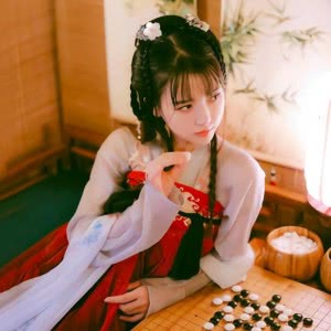 古风下围棋女生头像