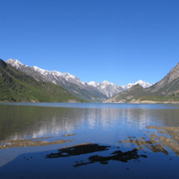 山水风景照片头像