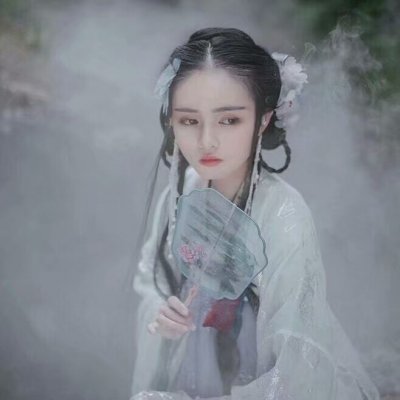 微信古风唯美真人女头