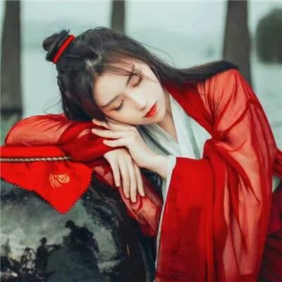 唯美真人高清古装头像女