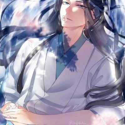 魔道祖师一左一右分开情侣头像