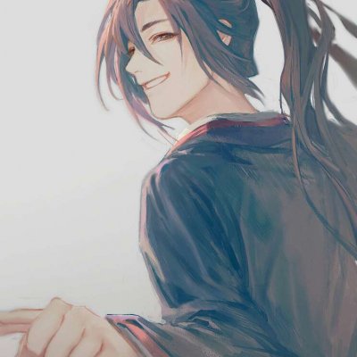 魔道祖师一左一右分开情侣头像