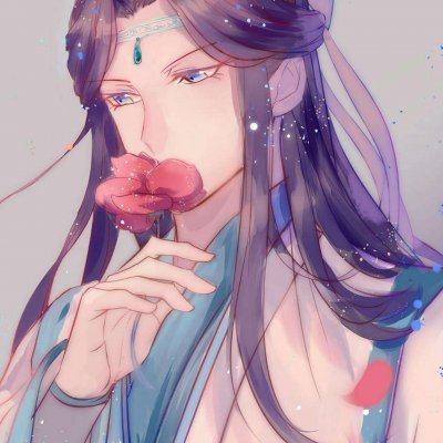 魔道祖师一左一右分开情侣头像