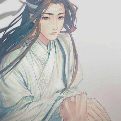 魔道祖师一左一右分开情侣头像