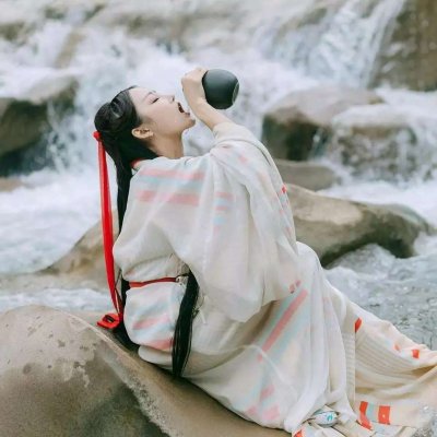 唯美干净高清古风真人女头