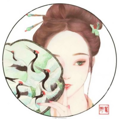 女生好看唯美古风动漫头像