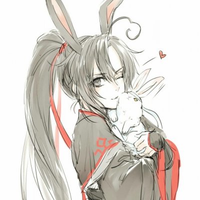 魔道祖师一左一右高清情侣头像